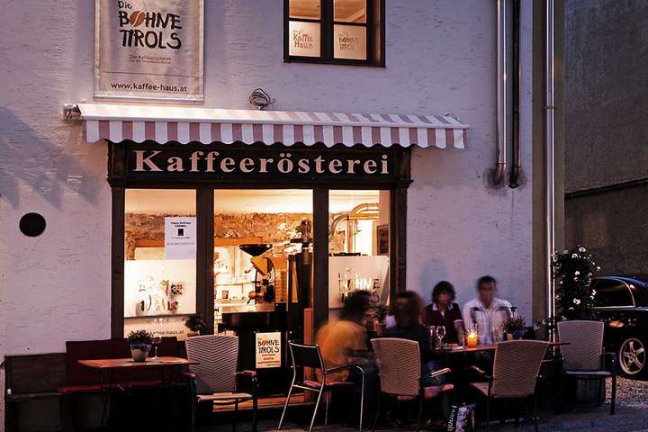 Modernes Café/Stehcafé 2017: Die Bohne Tirols. / © Kurt Härting