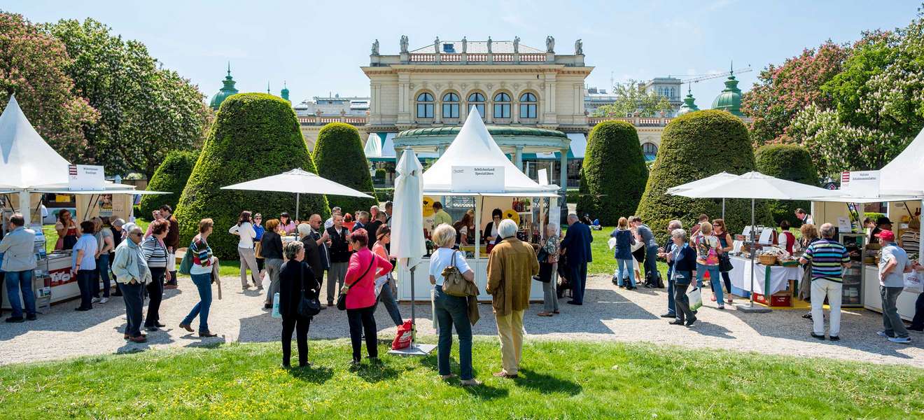 Schönes Ambiente und ausgezeichnete Kulinarik aus Österreich finden Besucher am zehnten Genuss-Festival.